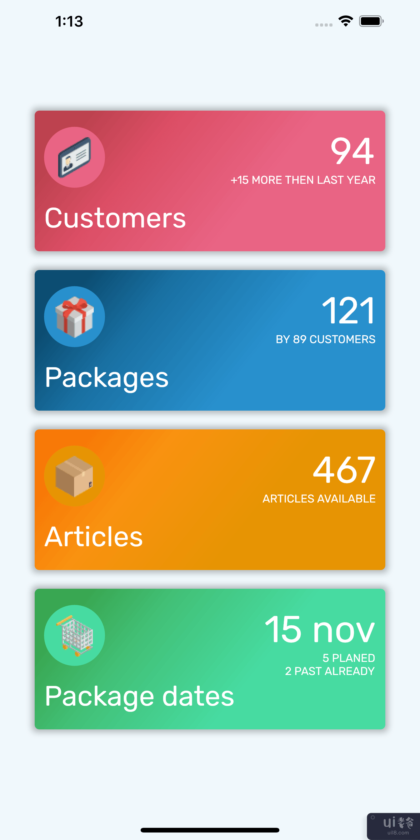 圣诞包管理器应用程序(Christmas Package Manager App)插图