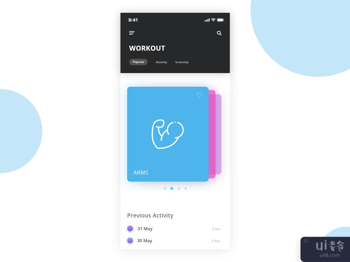 Workout app