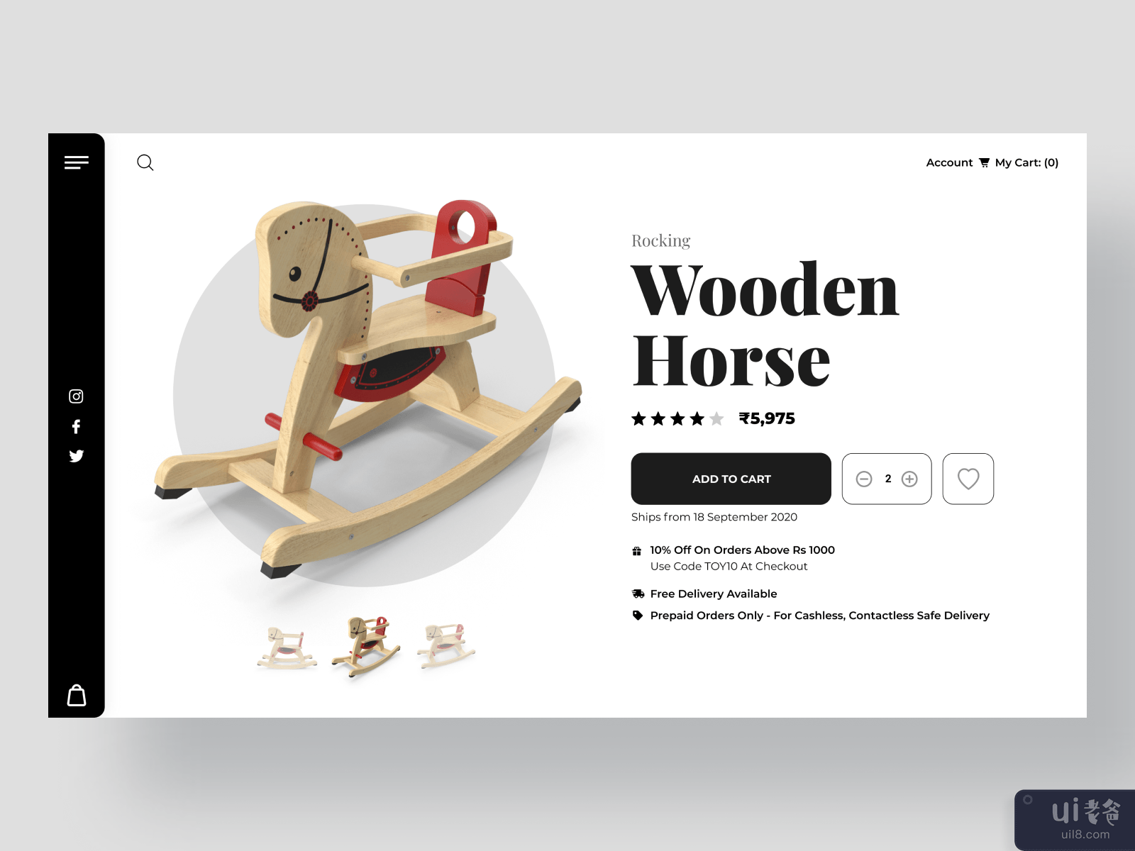 Wooden toy Shop
