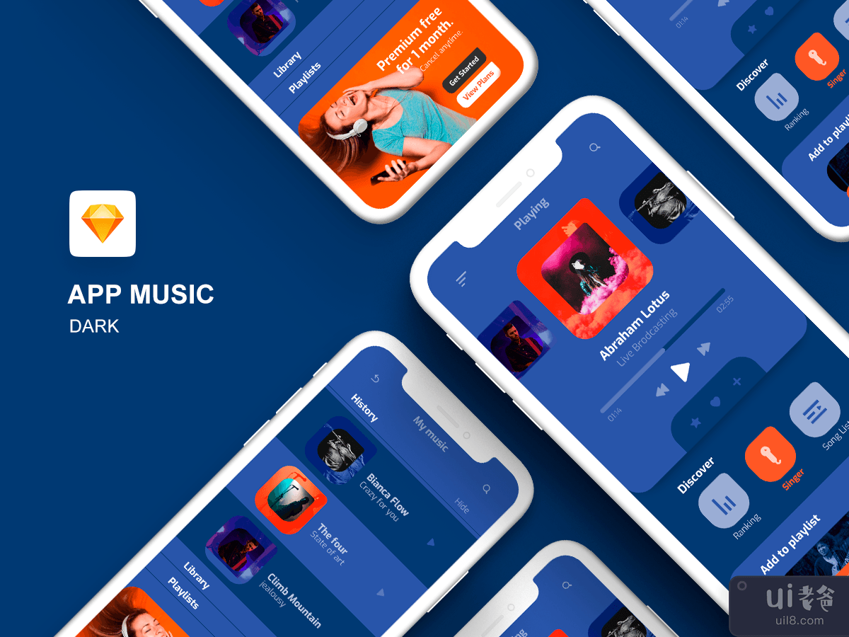 Music iOS Mobile App