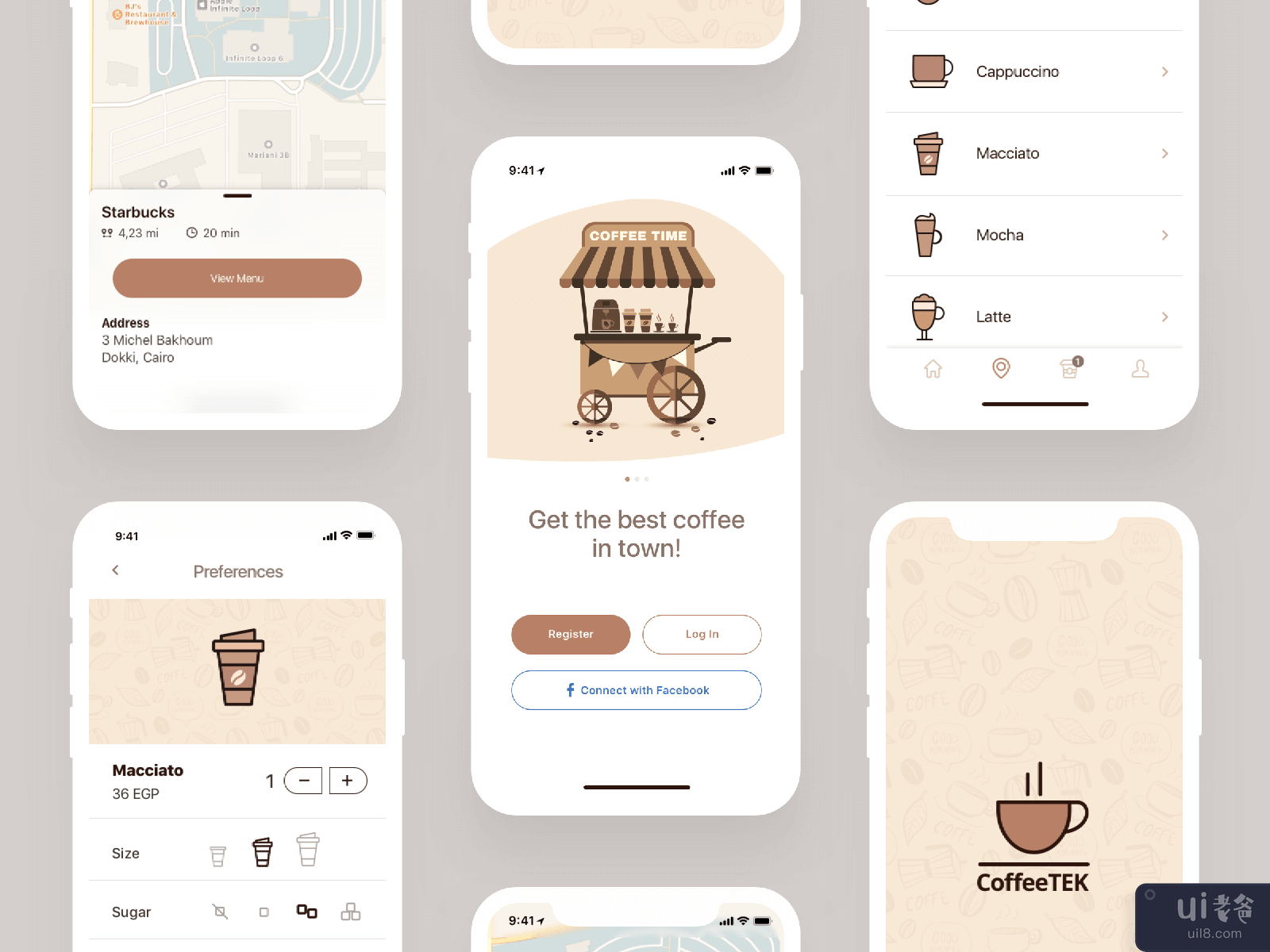 Coffee App UI Kit