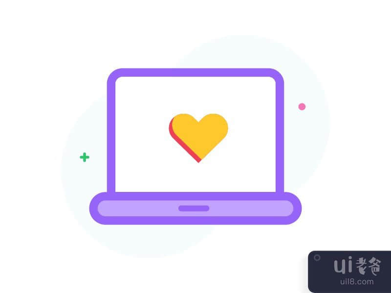 爱笔记本电脑(Love Laptop)插图