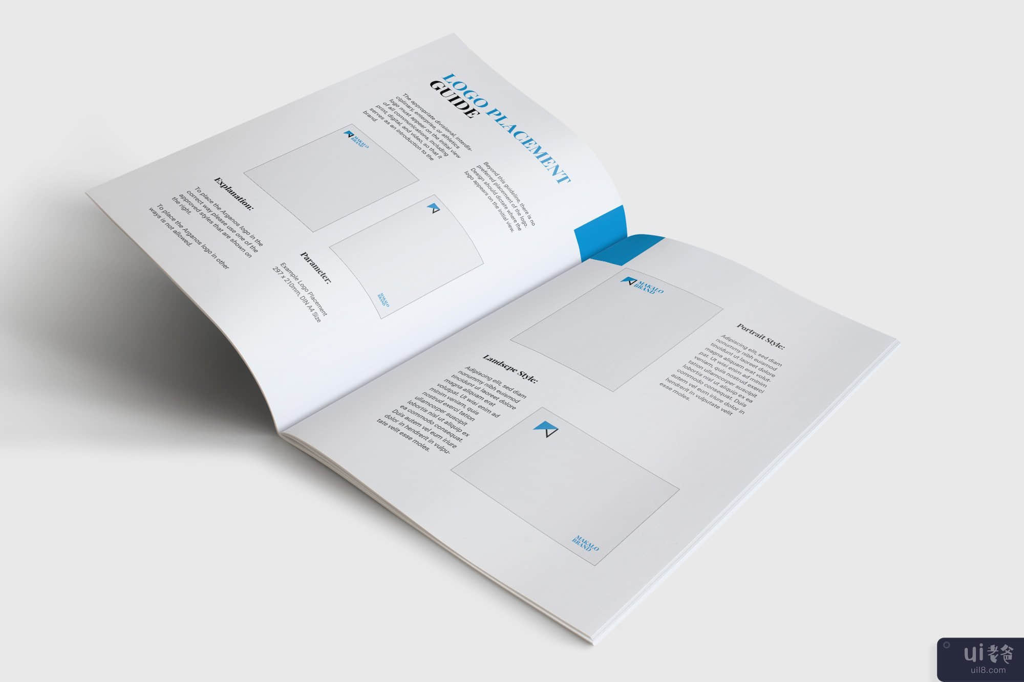 品牌指南模板宣传册(Brand Guideline Template Brochure)插图5