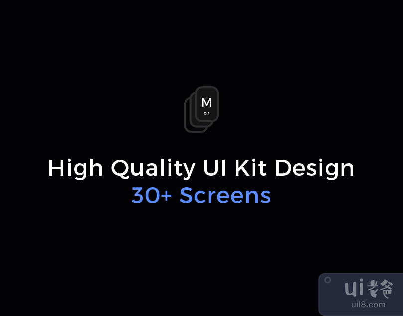 UI KIT（30+ 高品质设计屏幕）(UI KIT (30+ High Quality Designed Screens))插图2