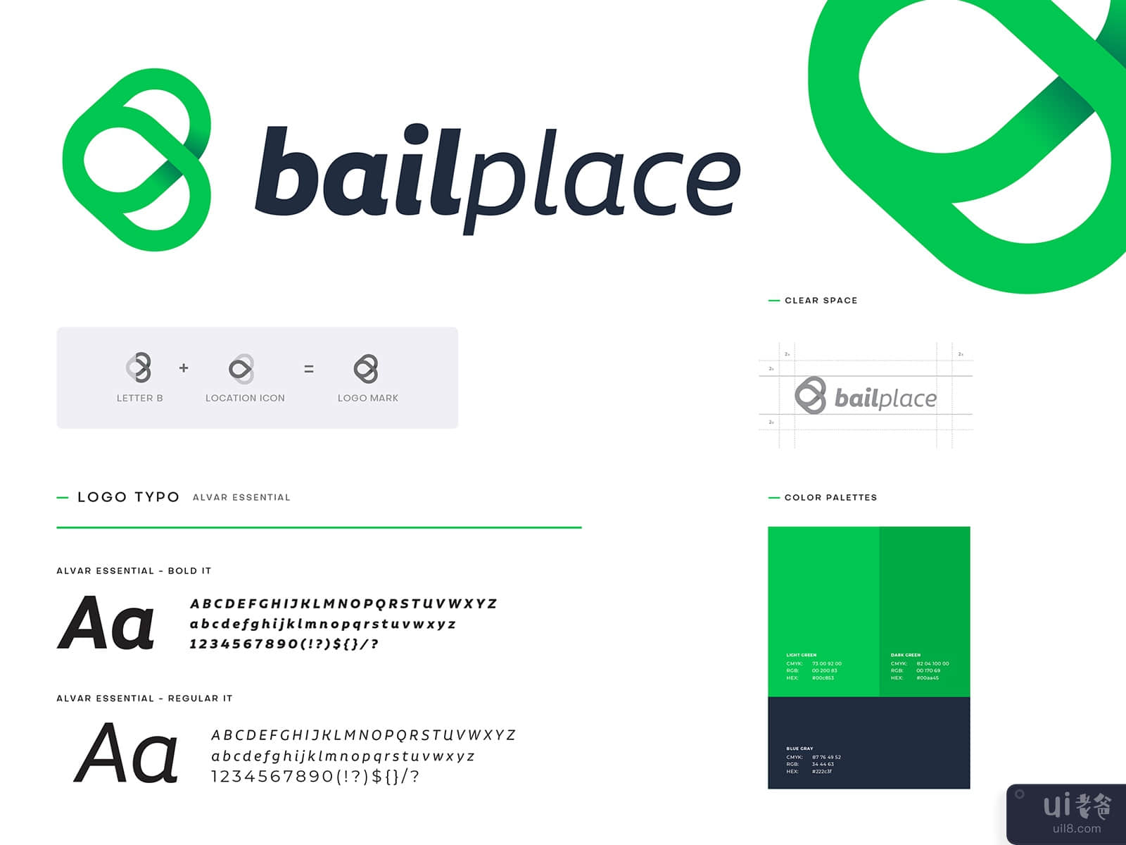 bailplace - brand identity