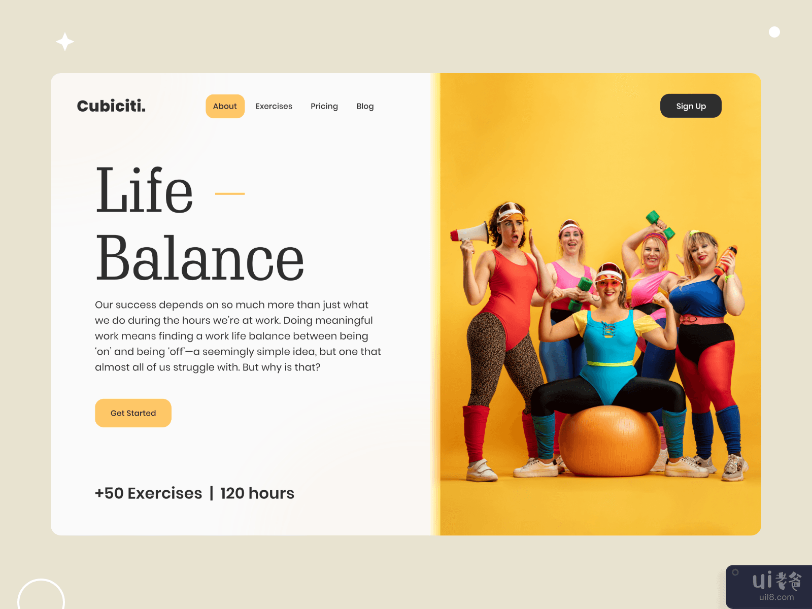 生活平衡网页(Life Balance webpage)插图1