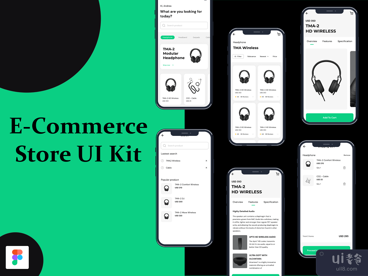 E-Commerce iOS Store UI Kit