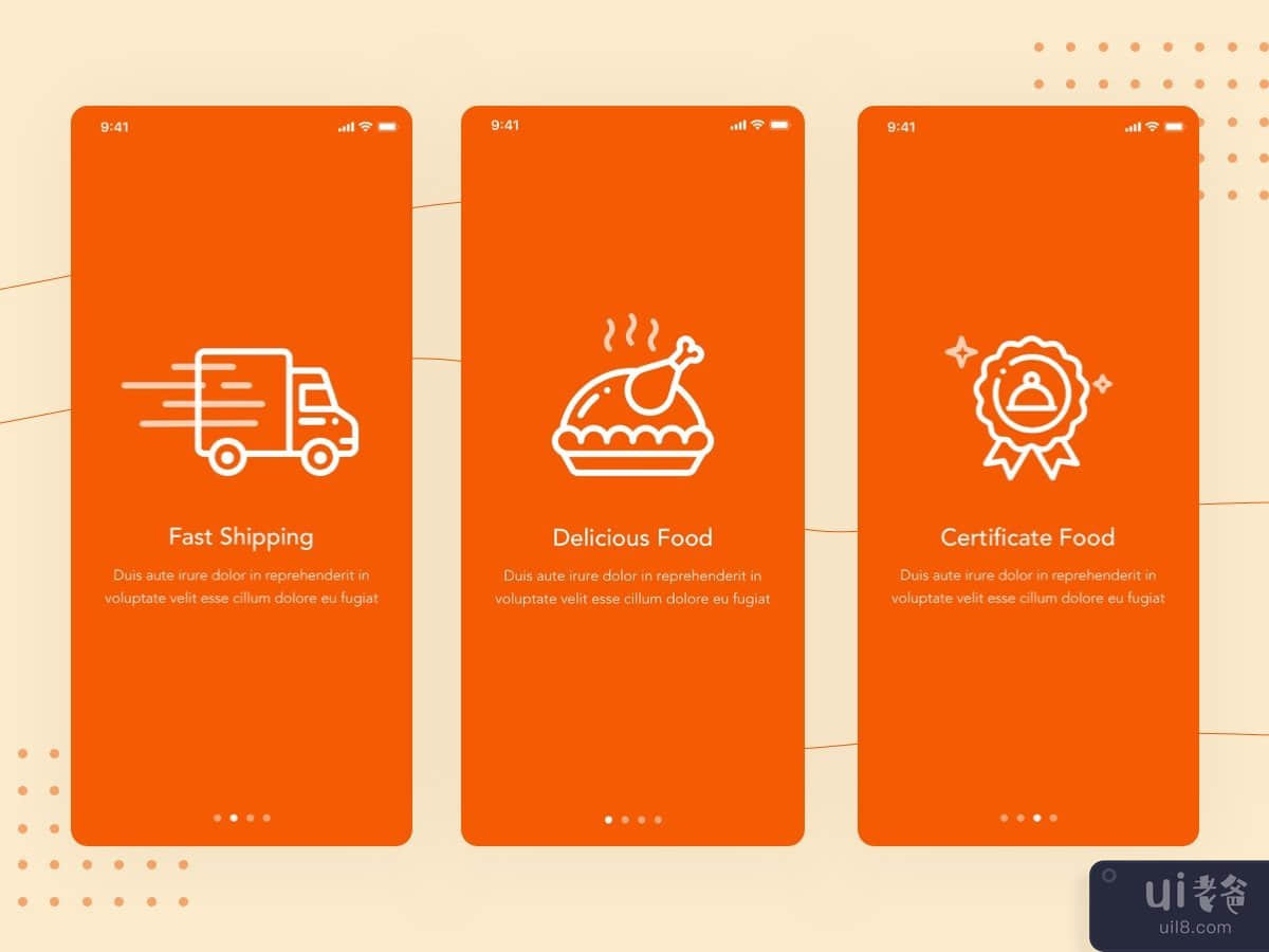 Foode - Delivery App Template Ui Kit #3