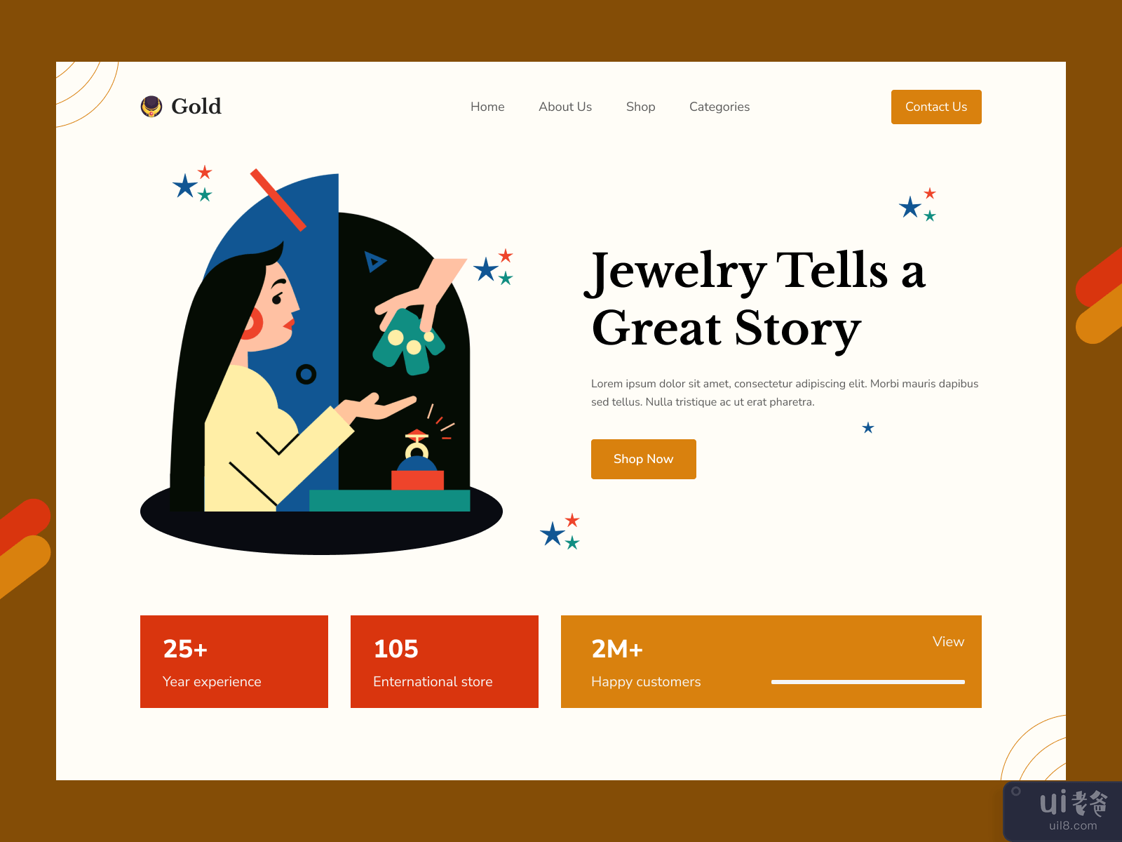  Jewelry Landing Page