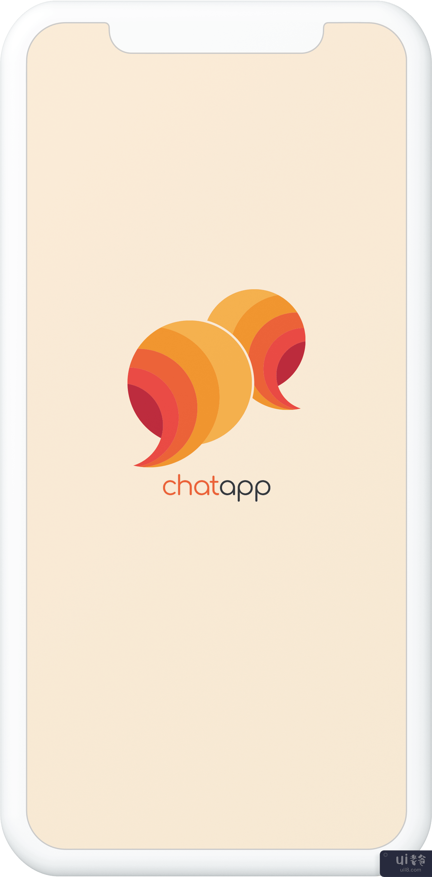 适用于 iOs 的 Chatapp 移动应用程序 UI(Chatapp mobile app UI for iOs)插图