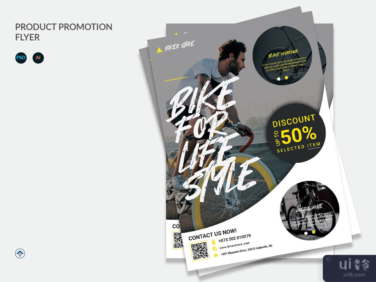 Bike - Product Promotion Flyer