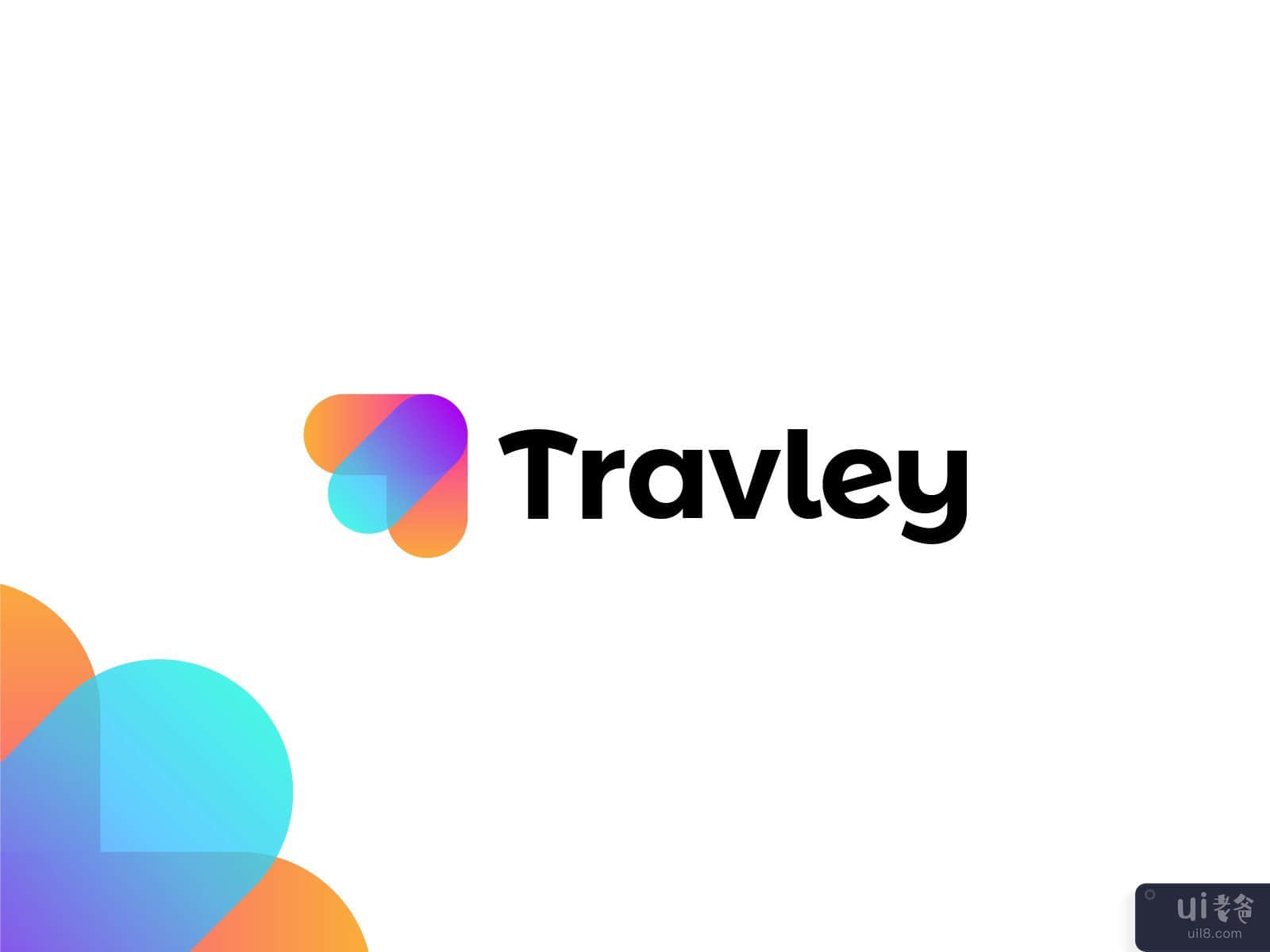 Travley Logo Branding - 旅行社标志设计(Travley Logo Branding - Travel Agency Logo Design)插图1