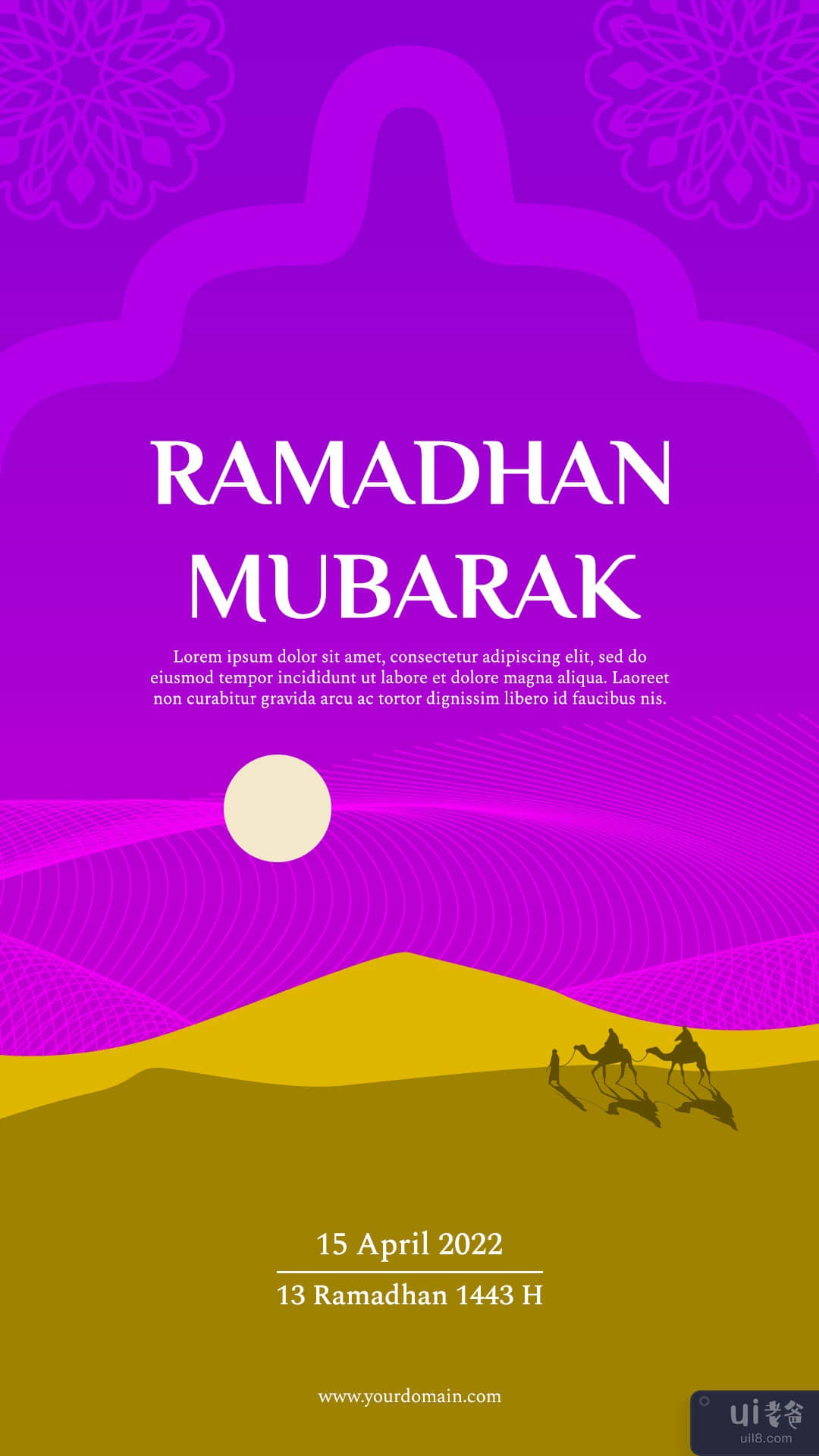 斋月穆巴拉克 Instagram 故事(Ramadhan Mubarak Instagram Stories)插图8