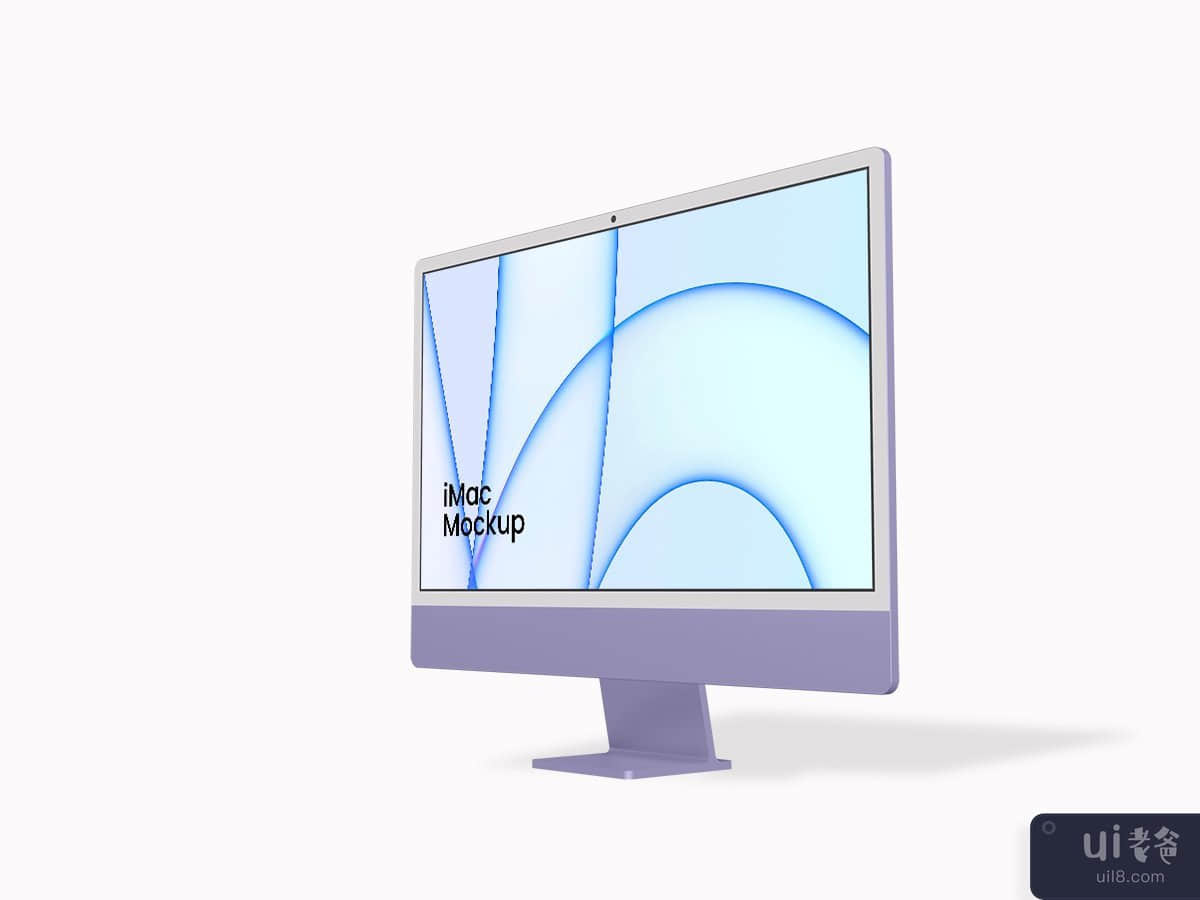 [新] iMac 模型([NEW] iMac Mockup)插图1