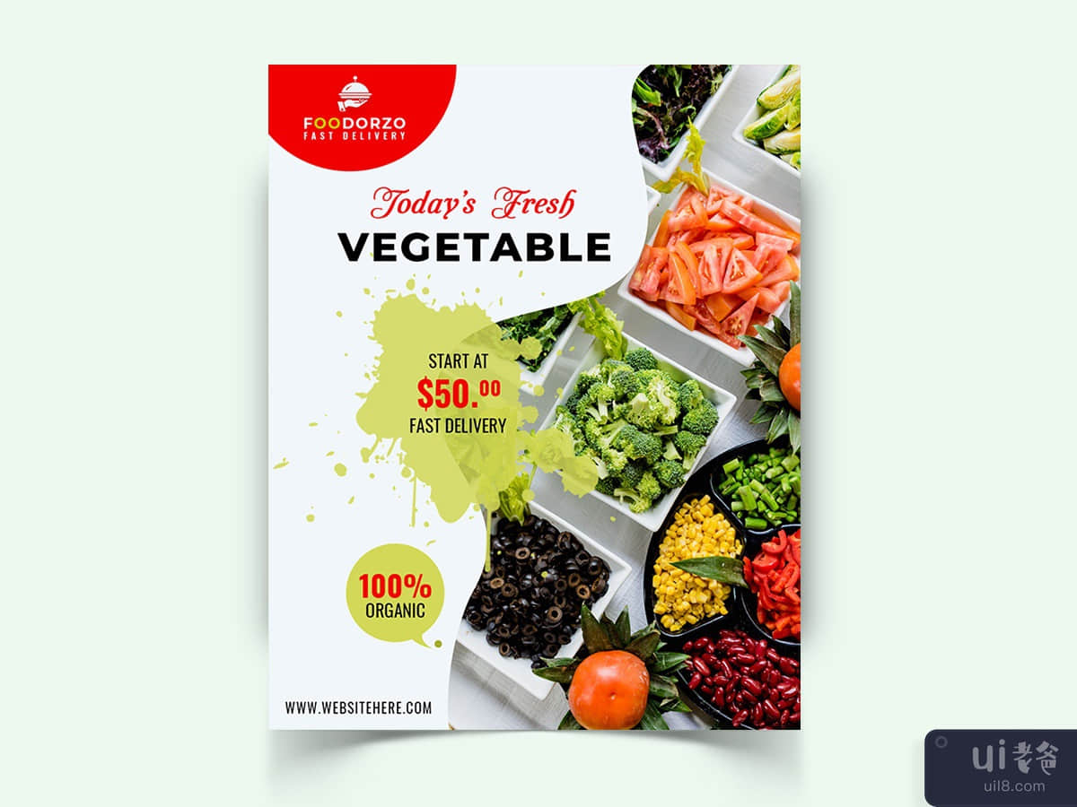 Food Social Media Post Template
