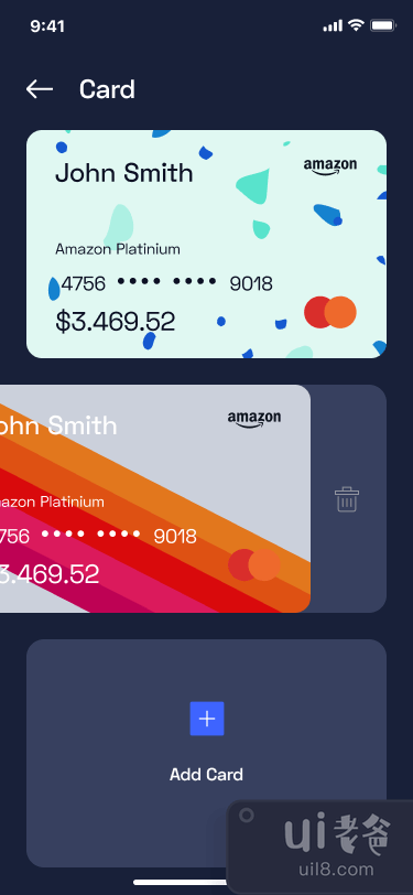 DreamWallet - 卡片设计(DreamWallet - Card Design)插图3
