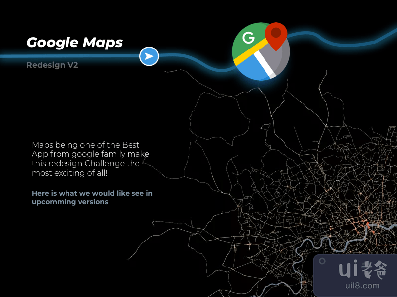 谷歌地图重新设计(Google-Maps-Redesign)插图