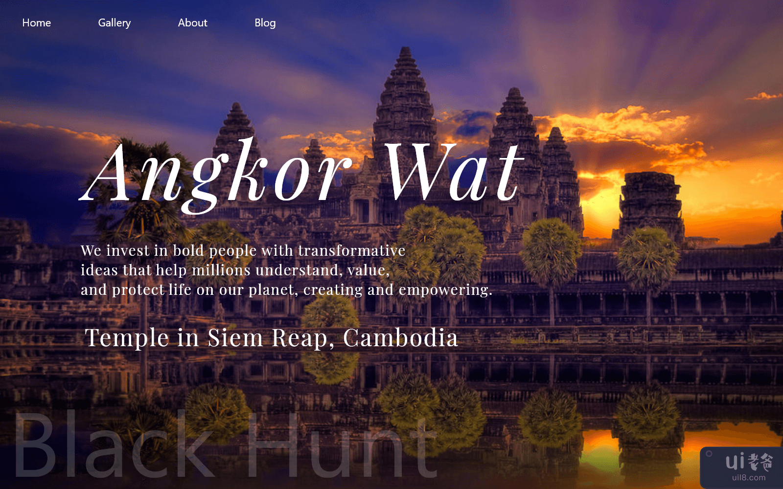 吴哥窟网页界面(Angkor Wat Web UI)插图