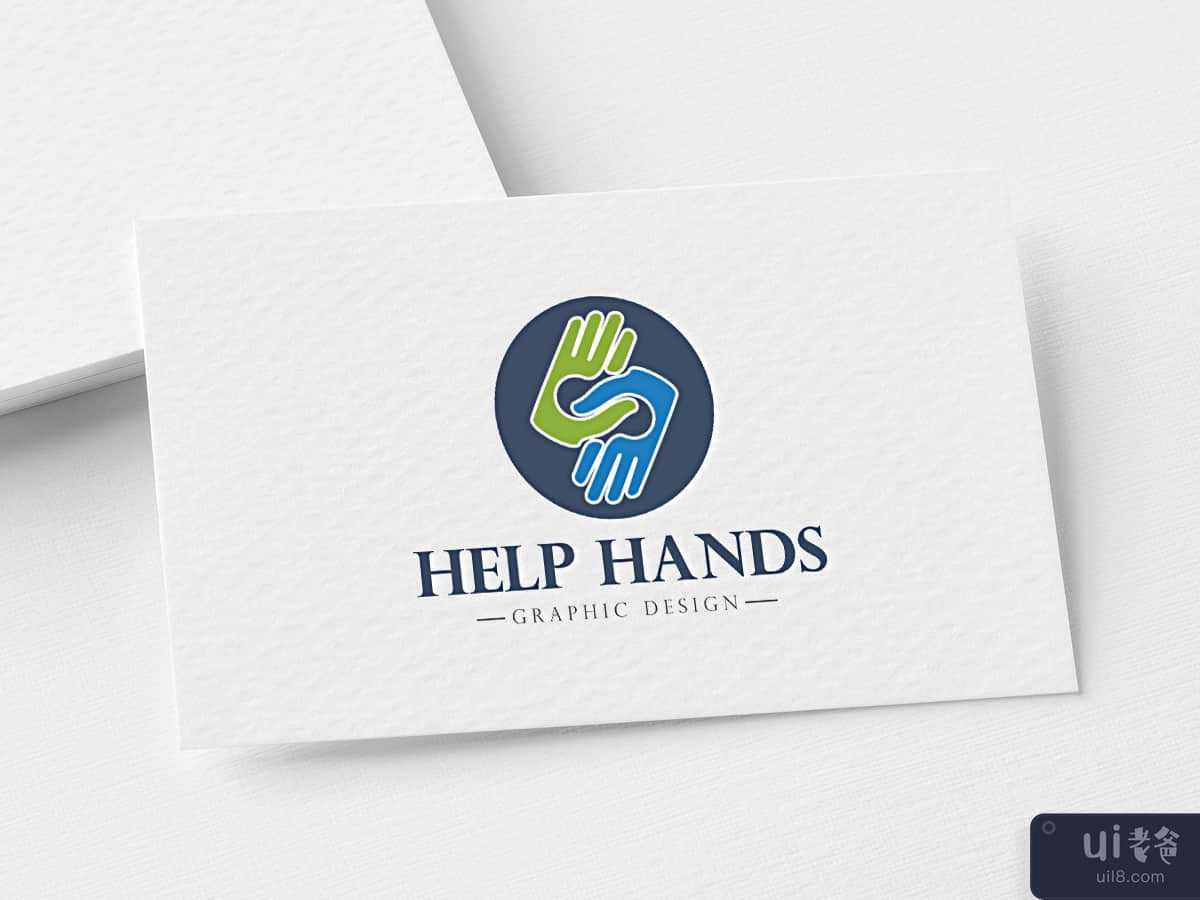 Help Hand Logo Template