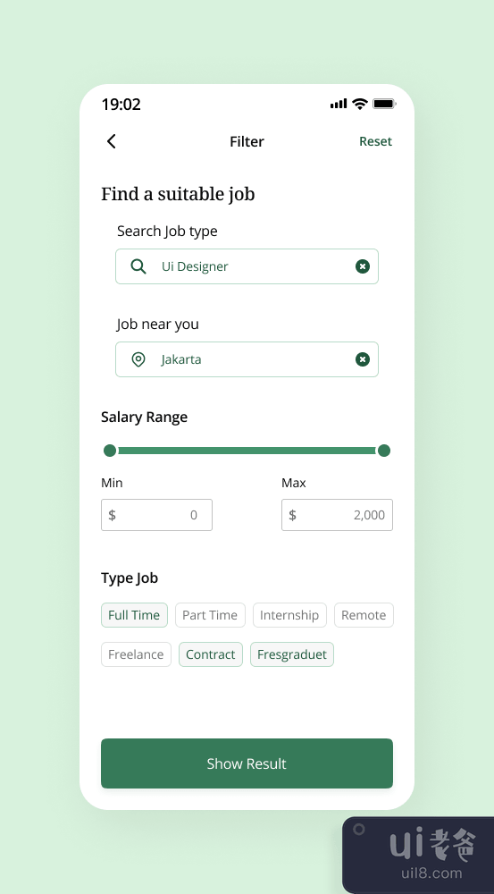 求职者应用程序 - UI/UX(Job finder app - UI/UX)插图2