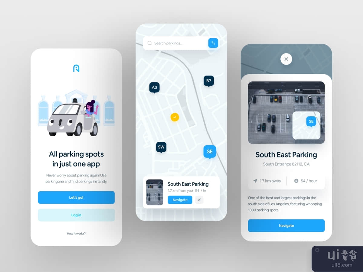Parking App Concept