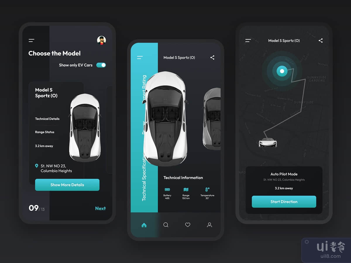 Find Car - Device Locator App UI Kit