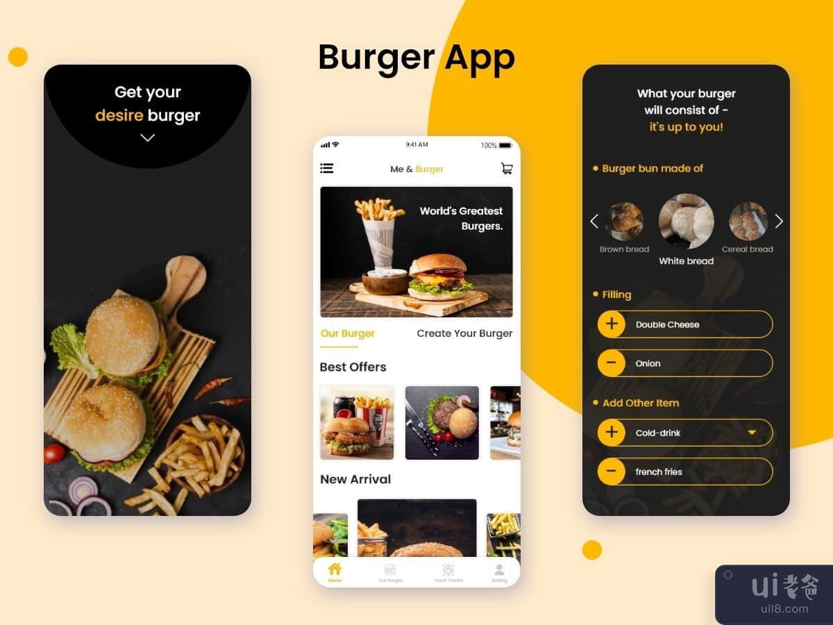 汉堡应用程序 V1(Burger App V1)插图