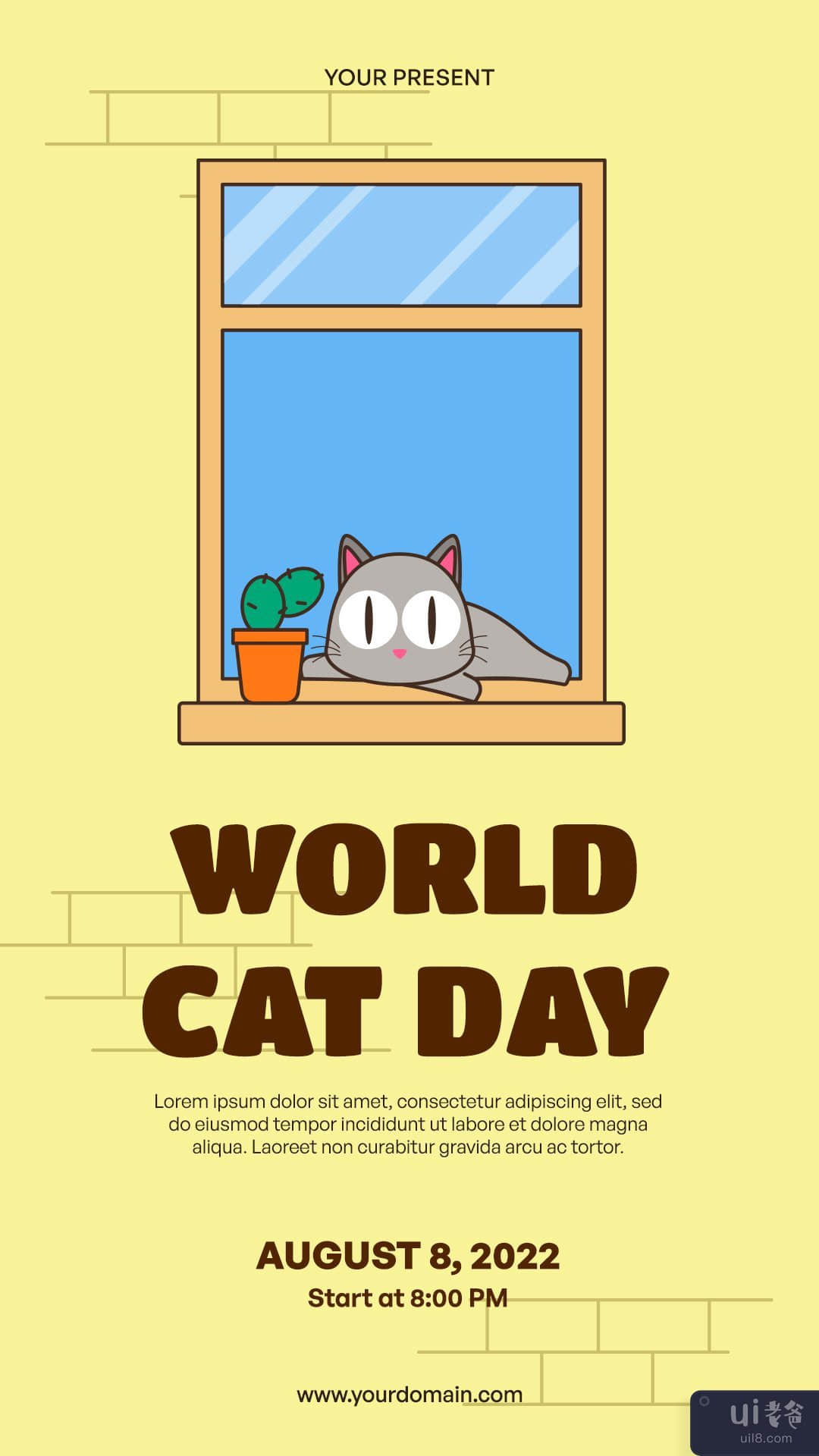世界猫日 Instagram 故事(World Cat Day Instagram Stories)插图8