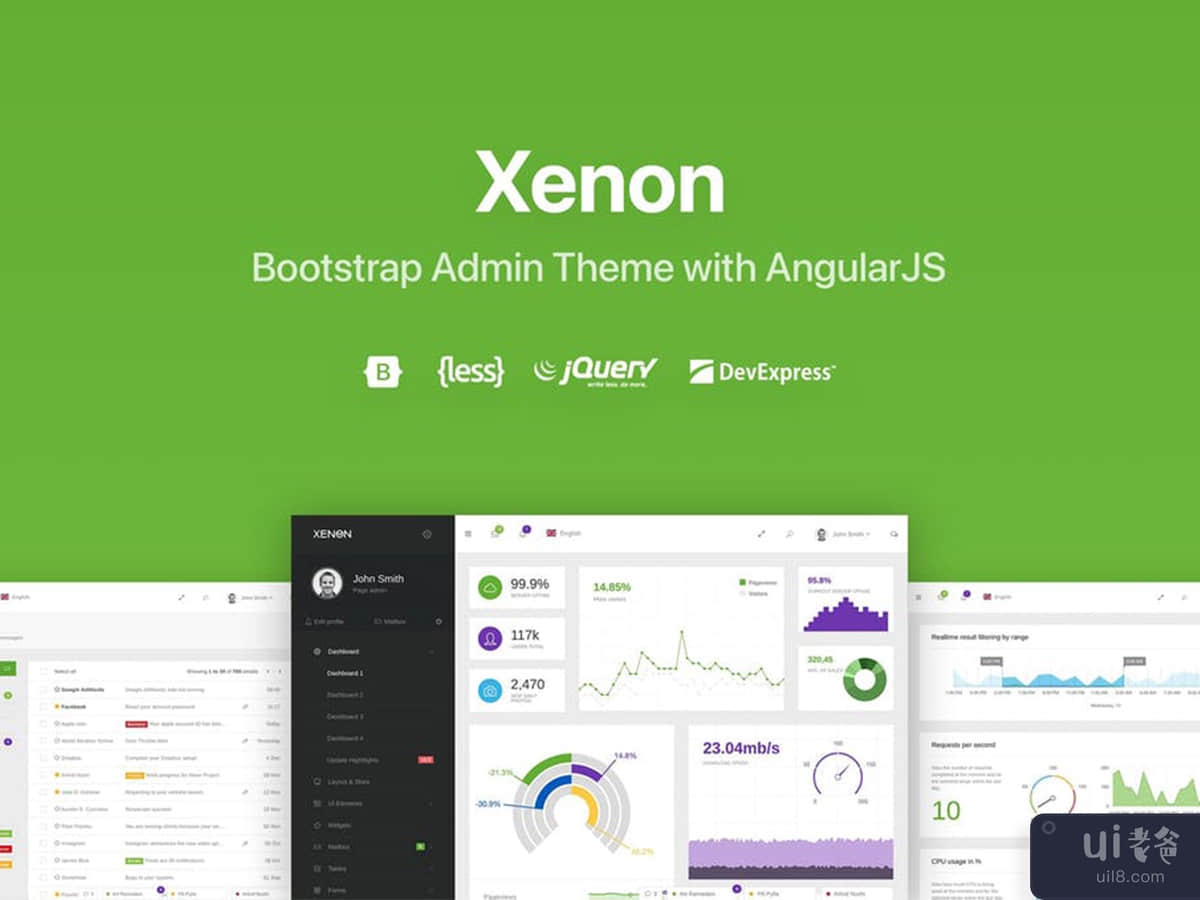Xenon Bootstrap Admin Theme
