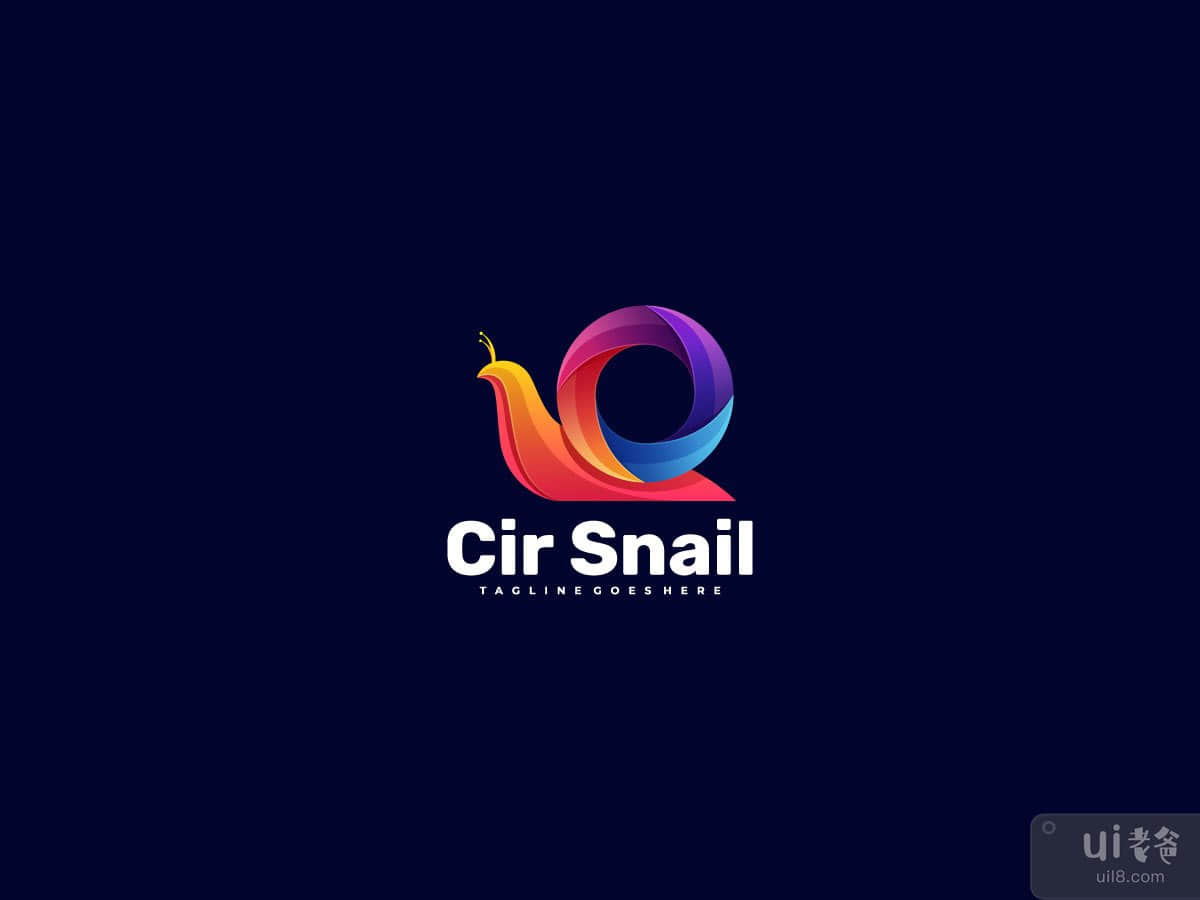 Cir Snail logo design