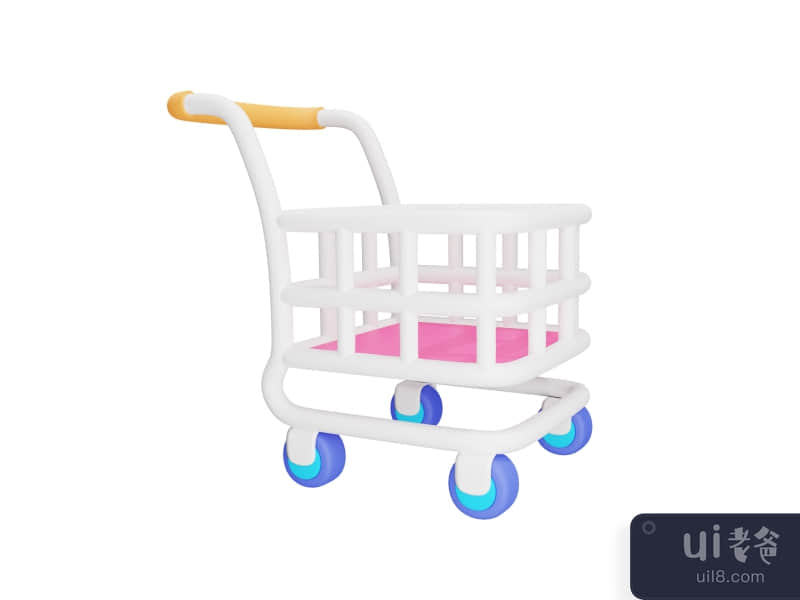 Trolley - 3D Icon