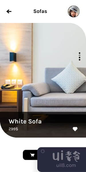 #1 家具应用程序 UI 套件(#1 Furniture App UI Kit)插图1