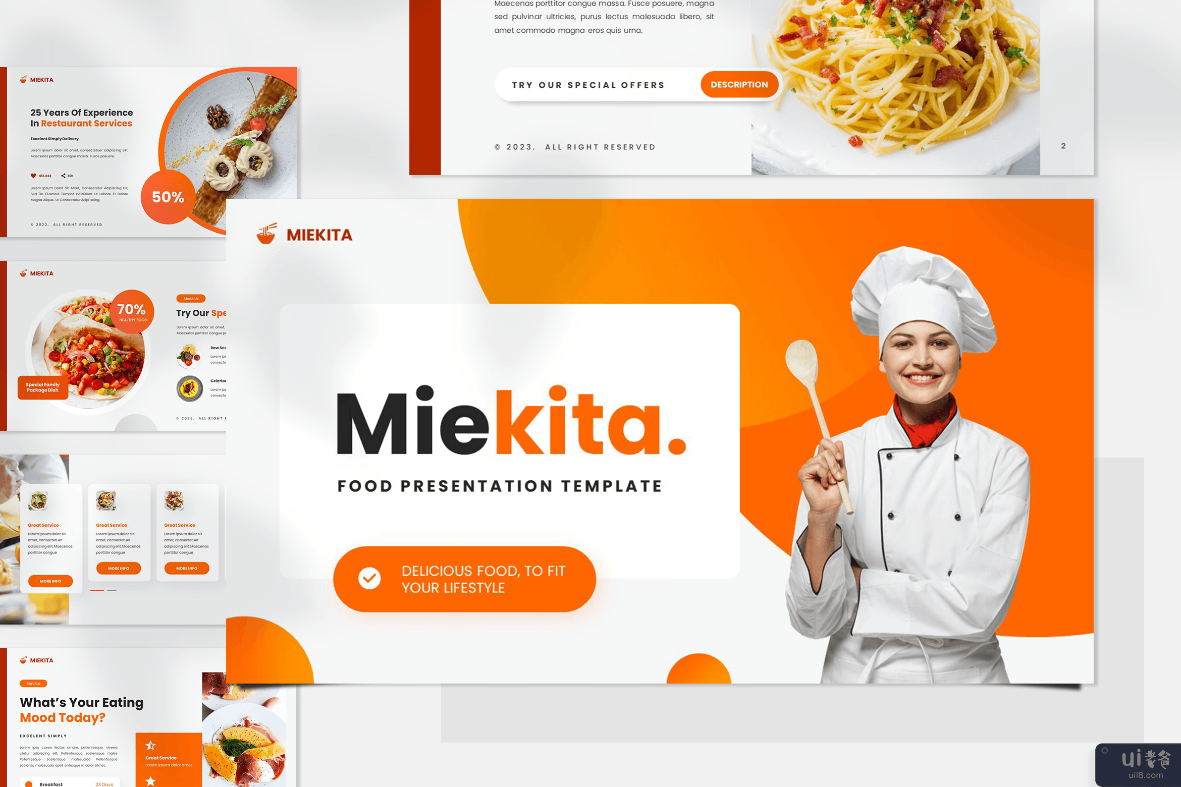 Miekita Powerpoint模板(Miekita Powerpoint Template)插图