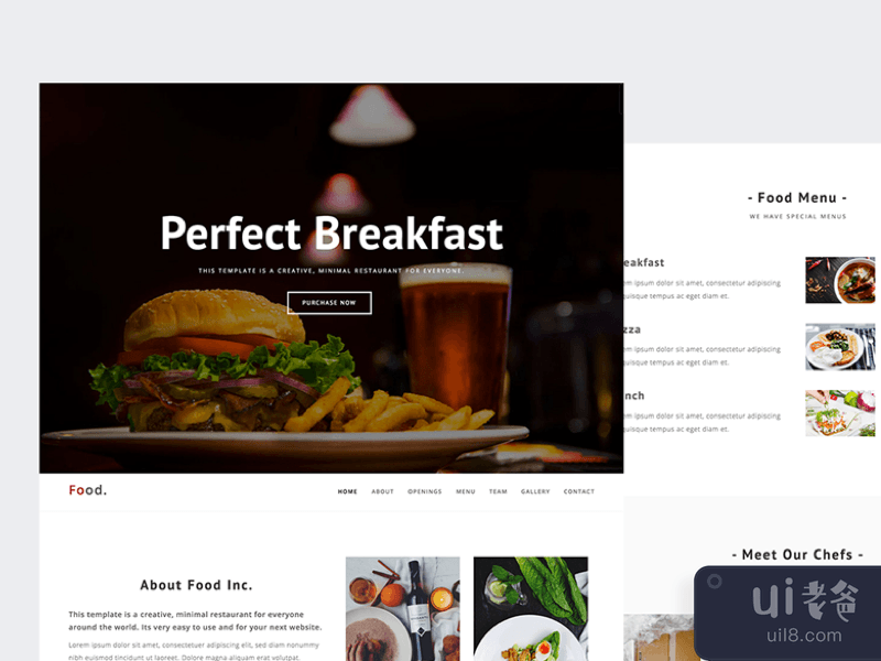 Food - Restaurant HTML Template