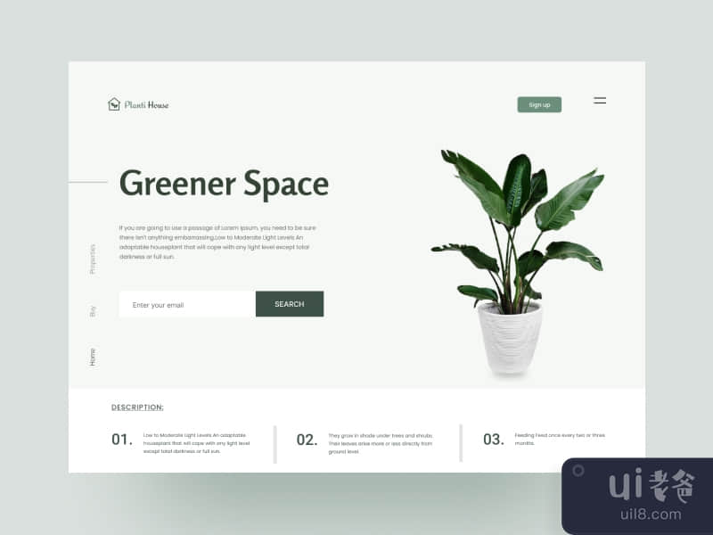 Greener Space Planting Shop Header