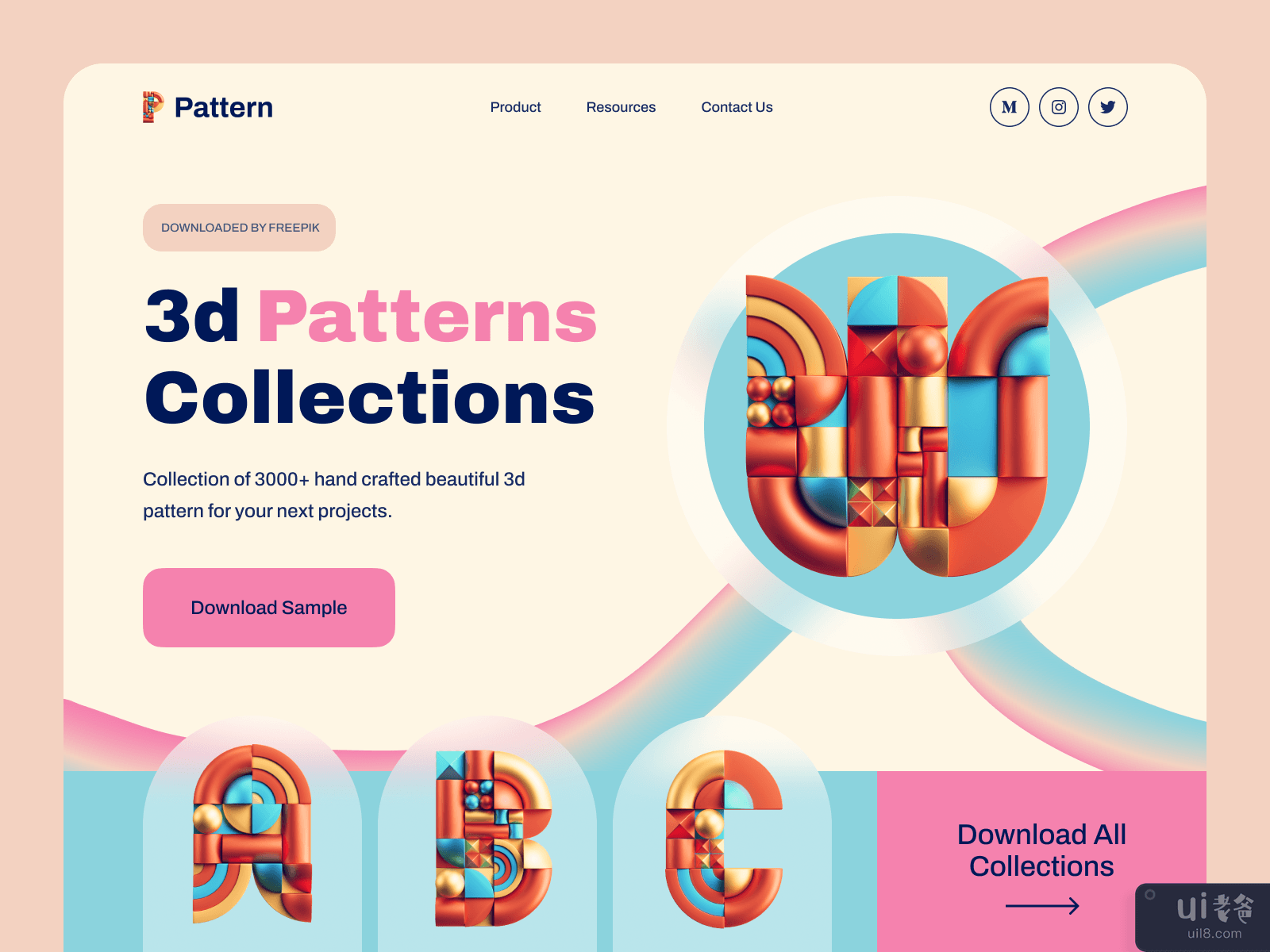 Pattern Library landing page