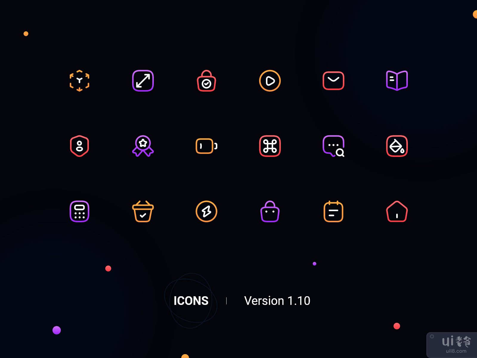 图标版本 1.10(Icons Version 1.10)插图