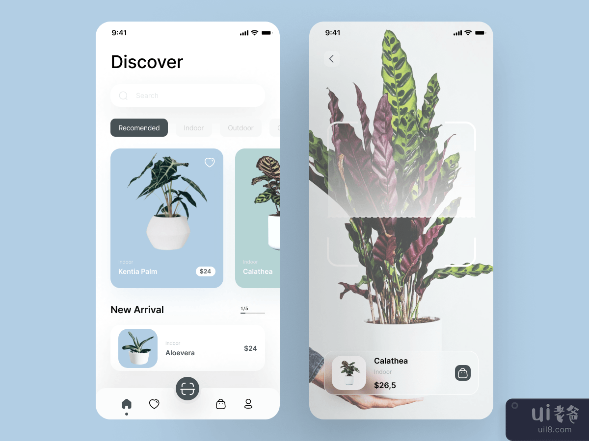 植物商店应用程序(Plant Shop App)插图1