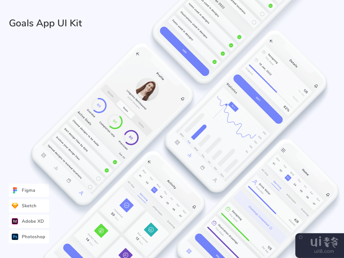 Goals App UI Kit