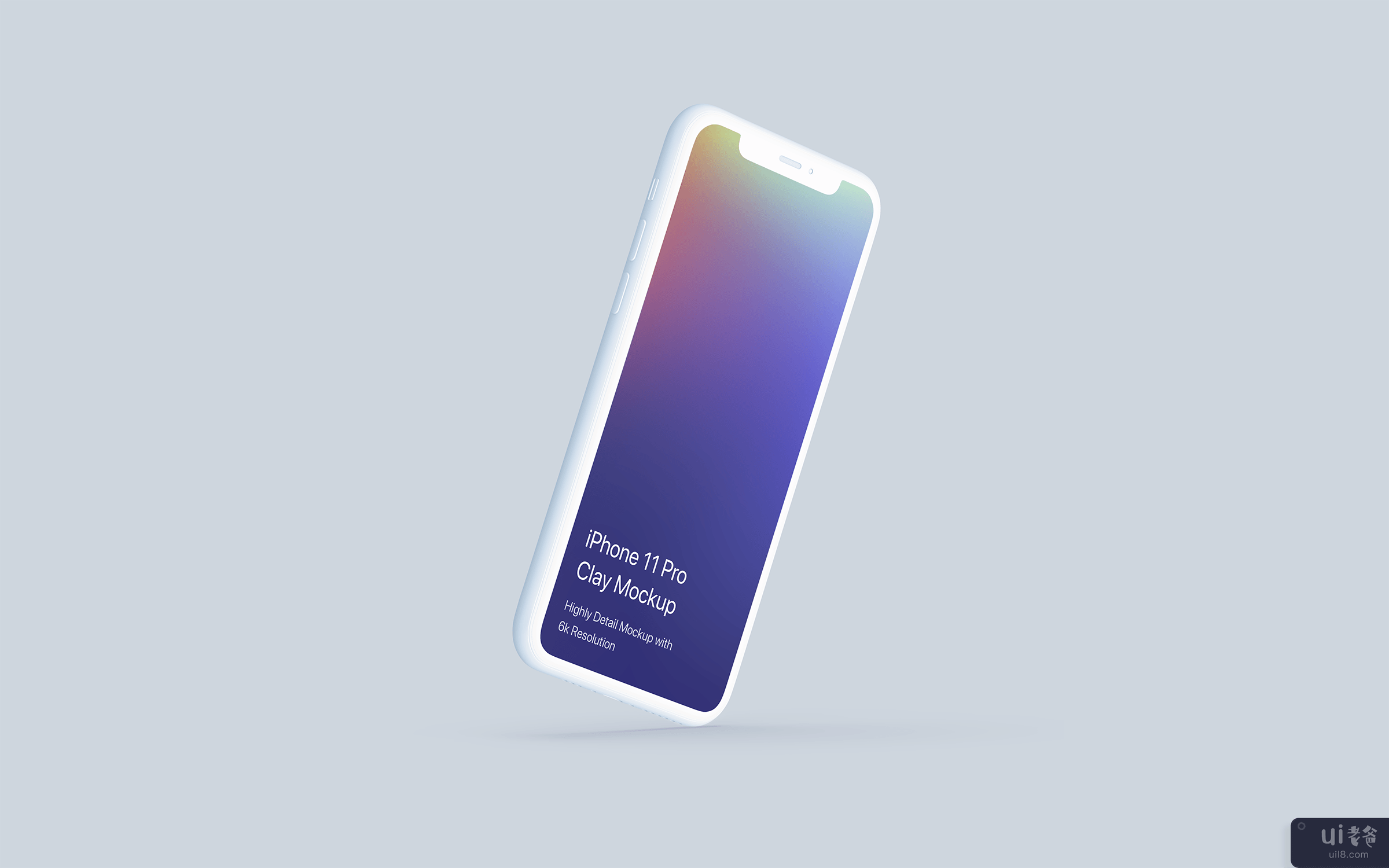 iPhone 11 Pro Mockup - Clay Mockup Pack(iPhone 11 Pro Mockup - Clay Mockup Pack)插图2