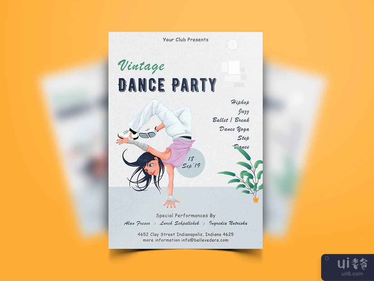Dance Flyer Template-03