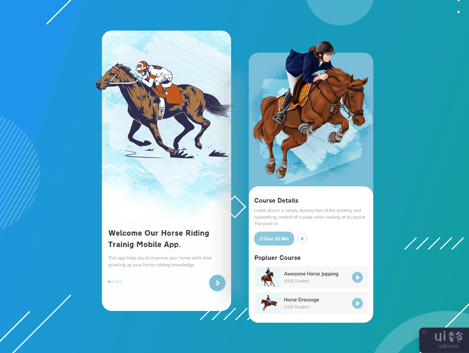 Horse Training Mobile App