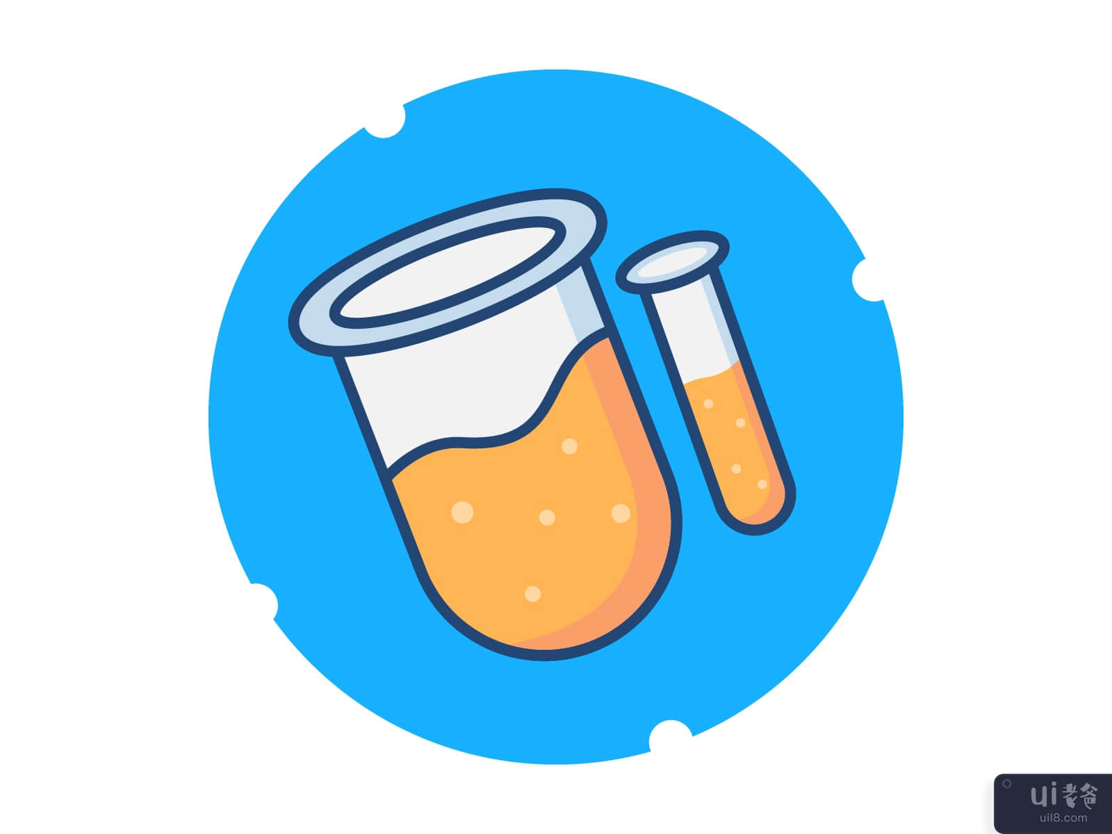 Medicinal Herbs Icon Illustration