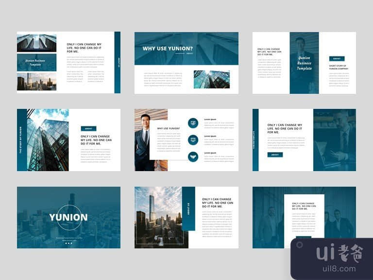 Yunion - 谷歌幻灯片演示模板(Yunion - Google Slides Presentation Template)插图2