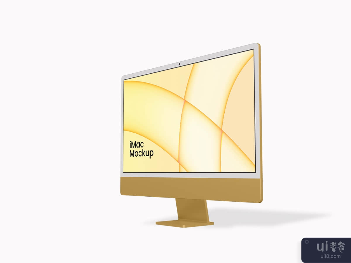 [新] iMac 模型([NEW] iMac Mockup)插图