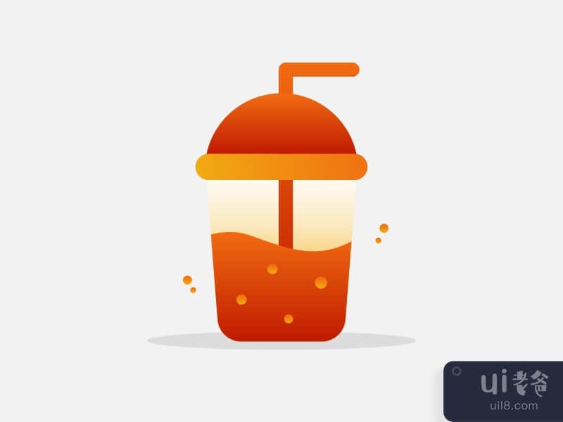 Bubble tea drink