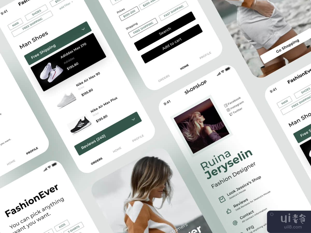 FashionEver 产品商店应用程序(FashionEver Product Shop App)插图