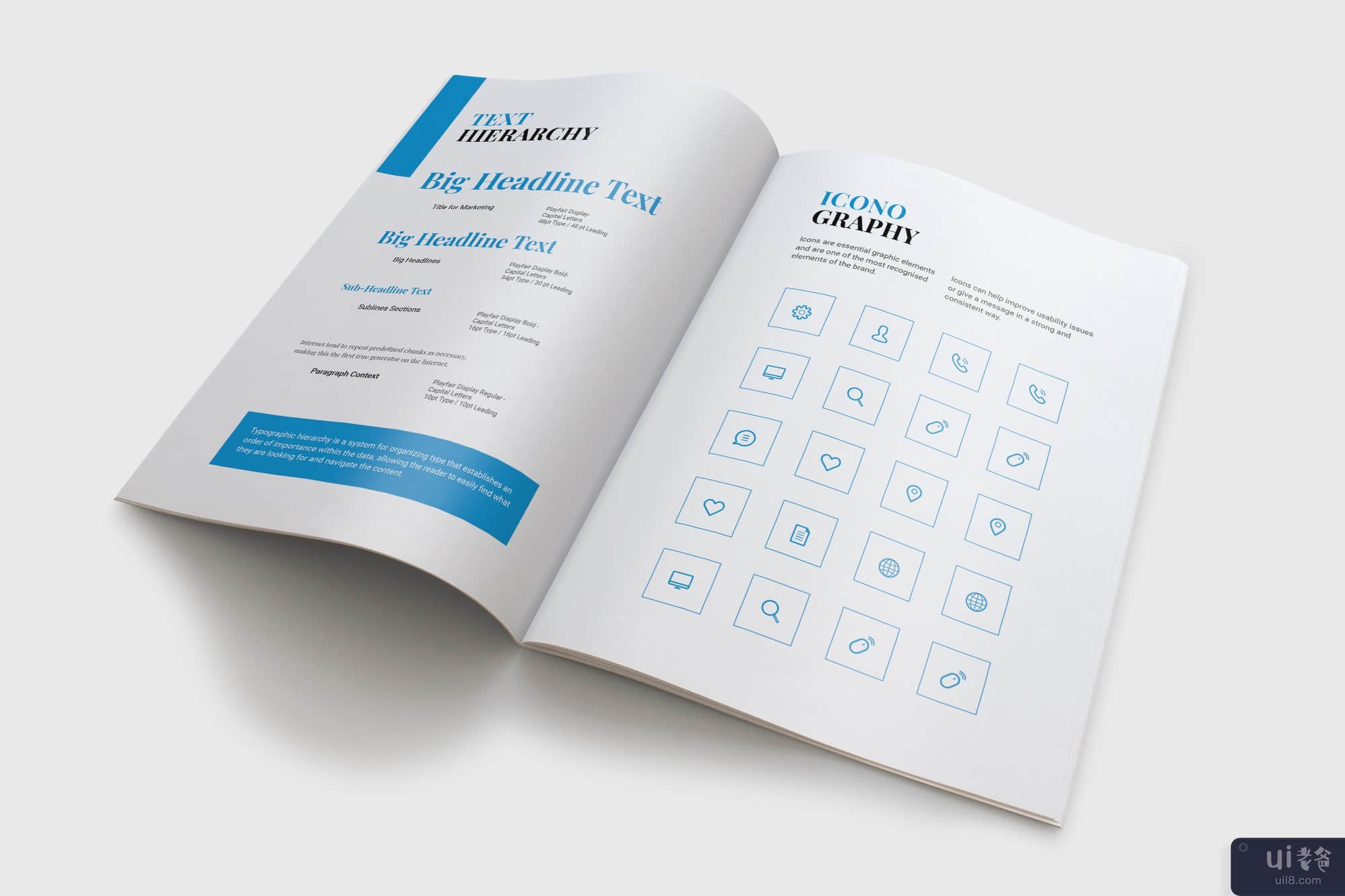 品牌指南模板宣传册(Brand Guideline Template Brochure)插图3