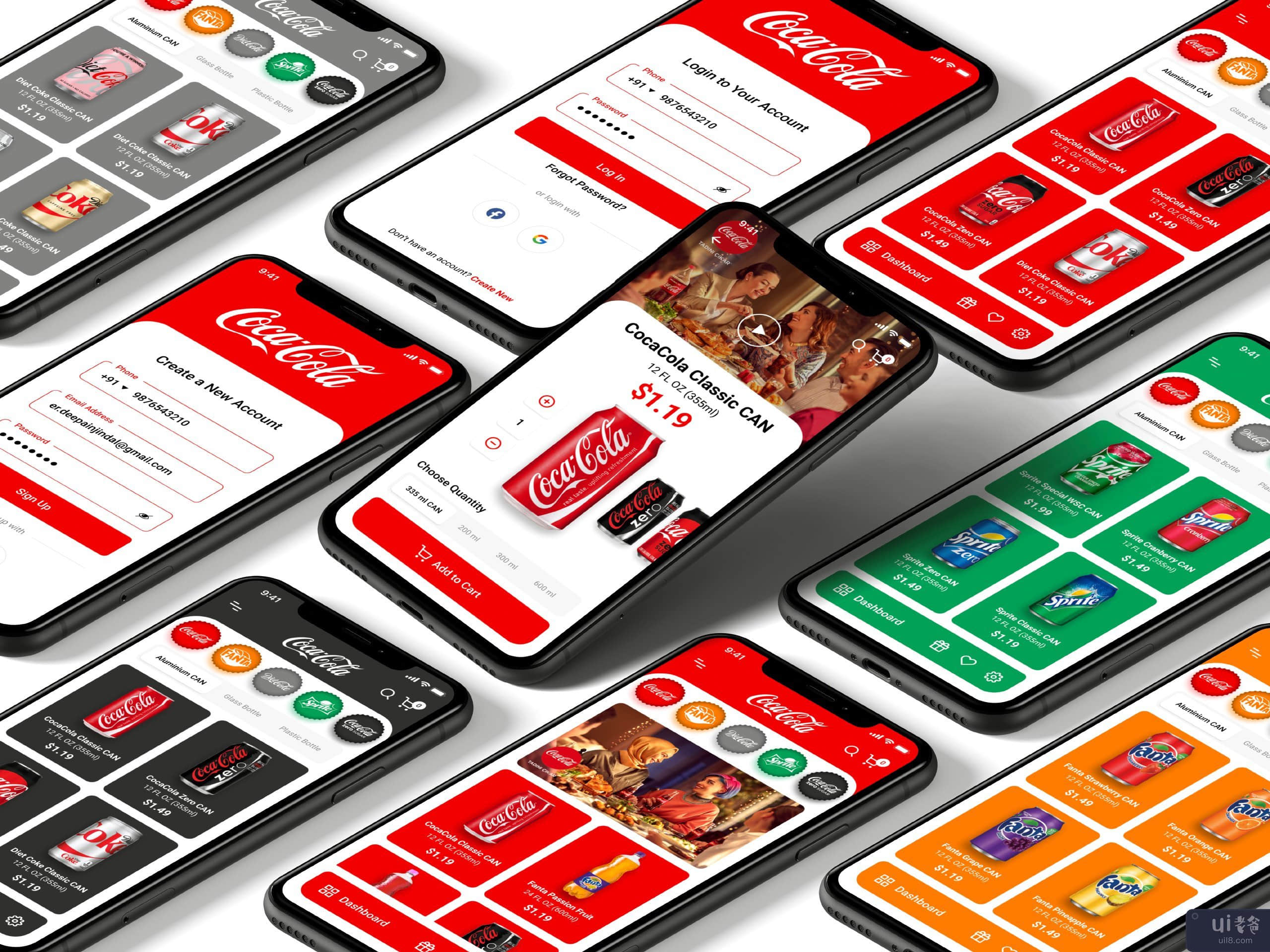 可口可乐应用程序设计挑战(CocaCola App Design Challenge)插图24