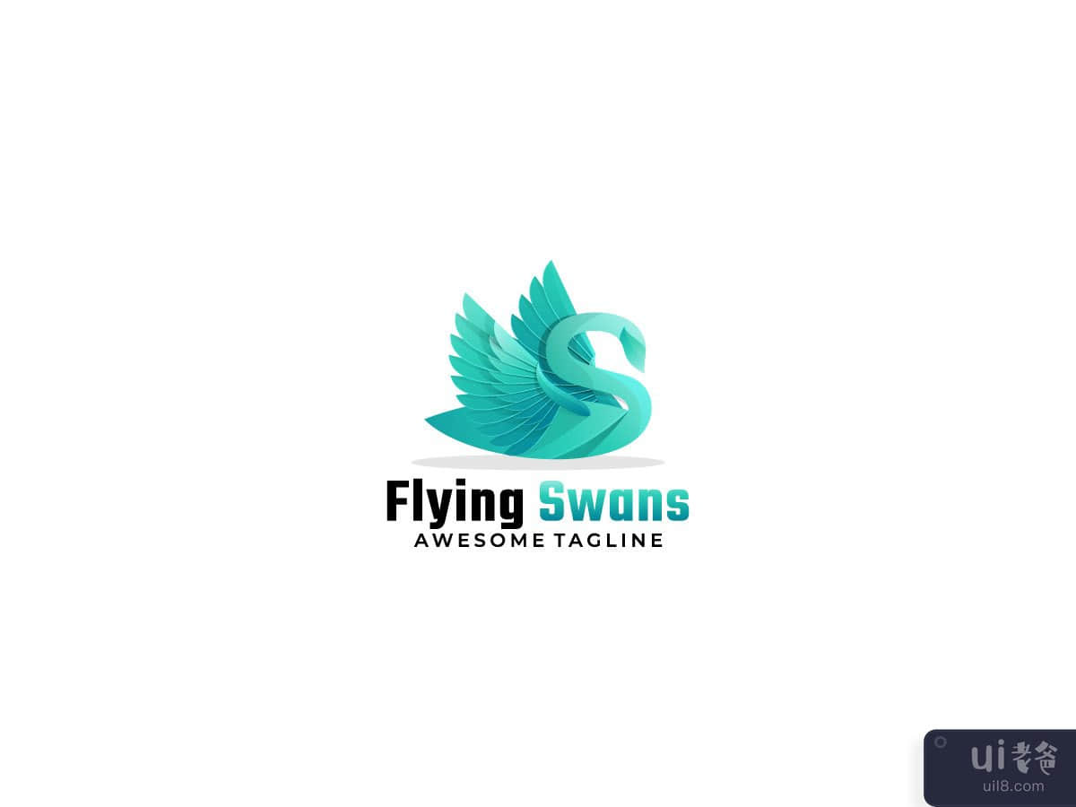 Flying Swans logo design